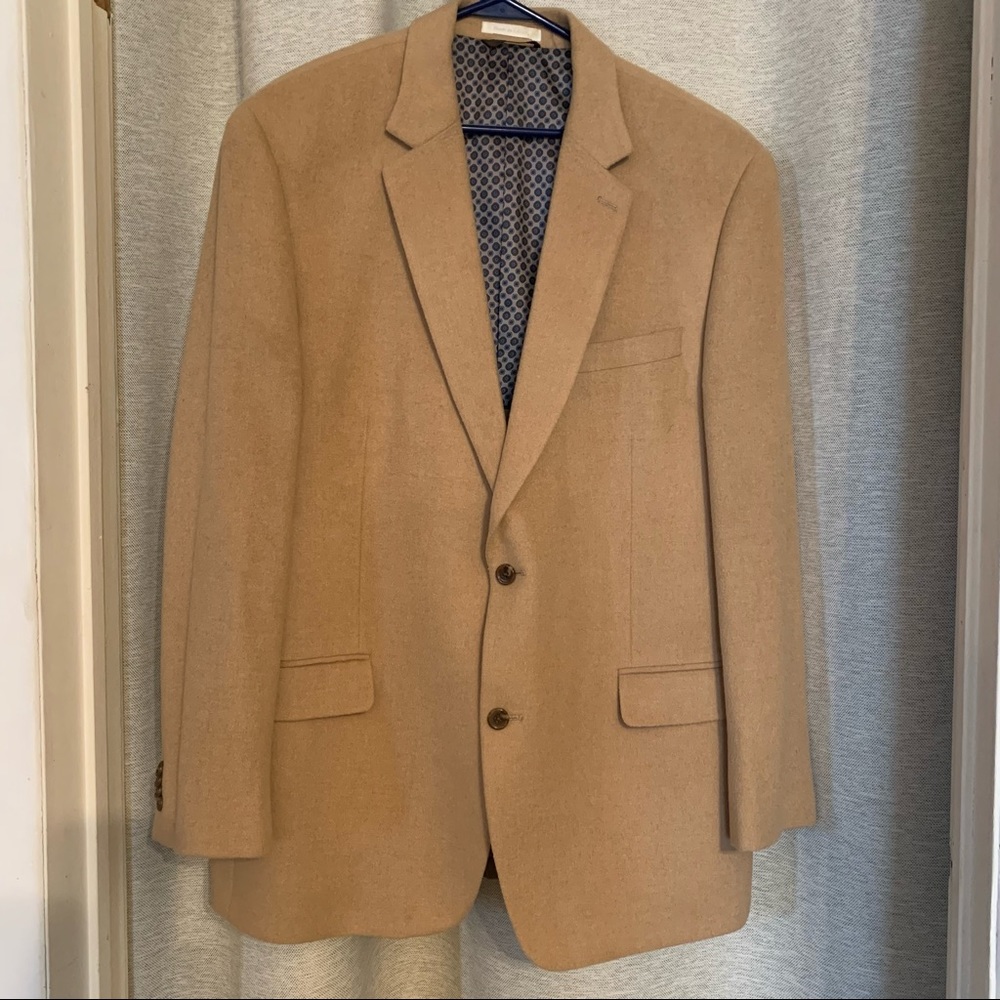 Men's Tan Blazer Michael Kors